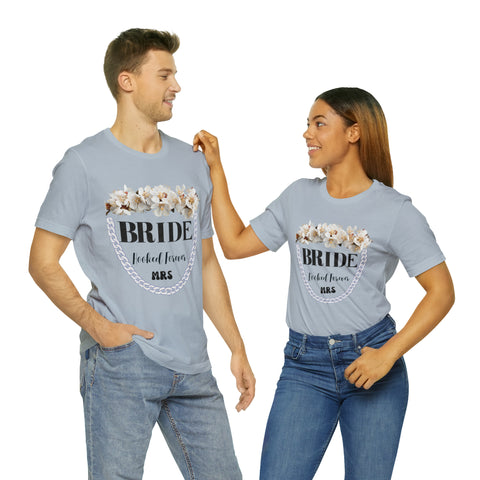 Image of Funny Bridal Party T Shirts For Getting Ready Bridal Showers Wedding Dress-FrenzyAfricanFashion.com