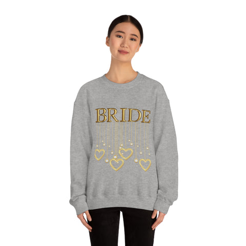Image of Funny Bride Shirts Wedding Dress Getting Ready Wedding Sweatshirt-FrenzyAfricanFashion.com