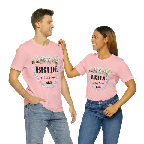 Image of Funny Bridal Party T Shirts For Getting Ready Bridal Showers Wedding Dress-FrenzyAfricanFashion.com