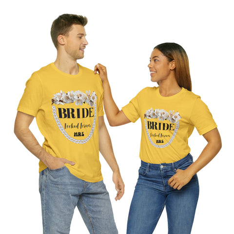 Image of Funny Bridal Party T Shirts For Getting Ready Bridal Showers Wedding Dress-FrenzyAfricanFashion.com