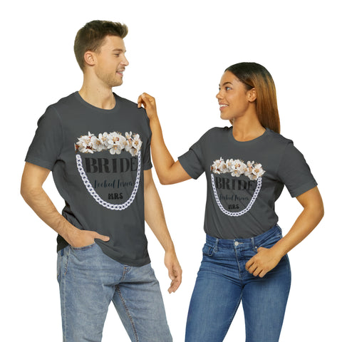 Image of Funny Bridal Party T Shirts For Getting Ready Bridal Showers Wedding Dress-FrenzyAfricanFashion.com