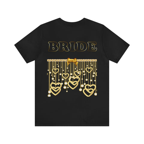 Image of Stylish Bride Gift Idea For Her | Future Mrs T Shirt | Short Sleeve Tee | Bachelorette Party Gift For Bride | Custom Personal Name Date-FrenzyAfricanFashion.com