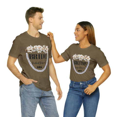 Image of Funny Bridal Party T Shirts For Getting Ready Bridal Showers Wedding Dress-FrenzyAfricanFashion.com