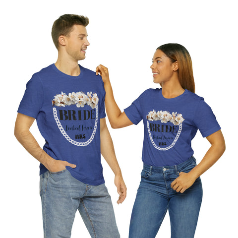 Image of Funny Bridal Party T Shirts For Getting Ready Bridal Showers Wedding Dress-FrenzyAfricanFashion.com