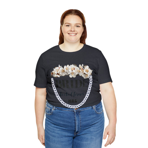 Image of Funny Bridal Party T Shirts For Getting Ready Bridal Showers Wedding Dress-FrenzyAfricanFashion.com