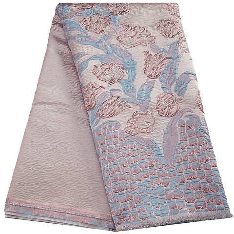 Image of Jacquard Fabric Brocade Lace Fabric-FrenzyAfricanFashion.com