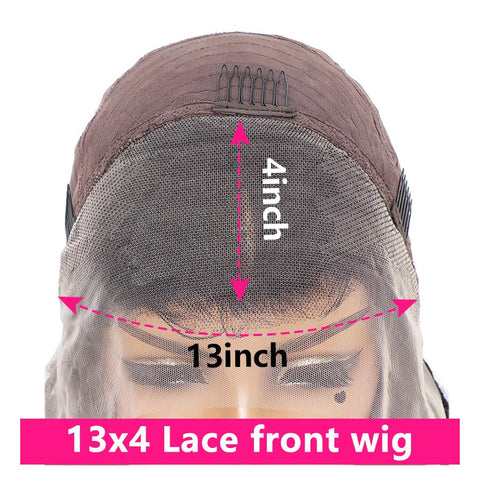 Image of Lace Front Human Hair Wigs Lace Closure-FrenzyAfricanFashion.com