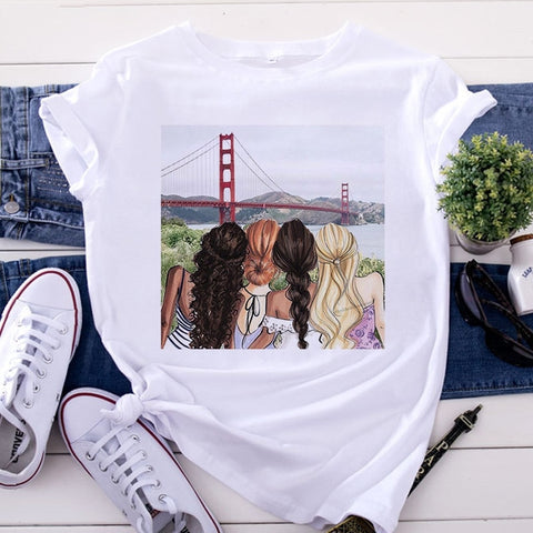 Image of Mom and Men Queen Print Women T-shirt Best Mommy Summer Harajuku O Neck Funny 90S Tops Tee Daughter Casual Clothes,Drop Ship-FrenzyAfricanFashion.com