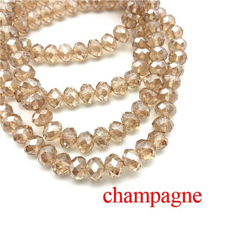 Image of Crystal Glass Beads Jewelry Necklace Making DIY-FrenzyAfricanFashion.com