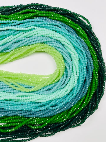 Image of Waist Beads Jewelry Necklace Glass Beads-FrenzyAfricanFashion.com