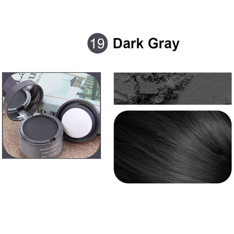 Image of Hair Fluffy Powder Instantly Black Root Cover Up Natural Instant Hairline Shadow Powder Hair Concealer Coverage-FrenzyAfricanFashion.com