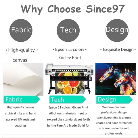 Image of Nordic Art Abstract Leaves Flowers Oil Painting on Canvas Wall Art Posters Prints Wall Pictures for Living Room Home Cuadros-FrenzyAfricanFashion.com