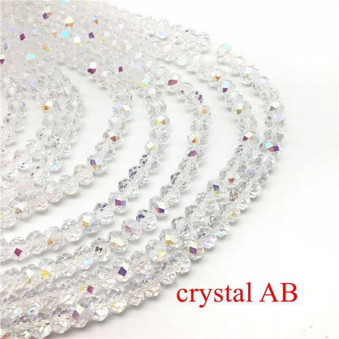 Image of Crystal Glass Beads Jewelry Necklace Making DIY-FrenzyAfricanFashion.com