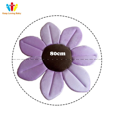 Image of Newborn Bathtub Foldable Lotus Shape Cushion-FrenzyAfricanFashion.com