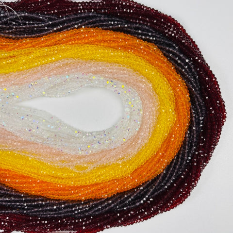 Image of Waist Beads Jewelry Necklace Glass Beads-FrenzyAfricanFashion.com