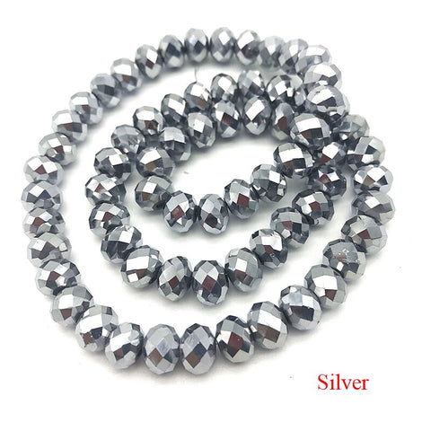 Image of Crystal Glass Beads Jewelry Necklace Making DIY-FrenzyAfricanFashion.com