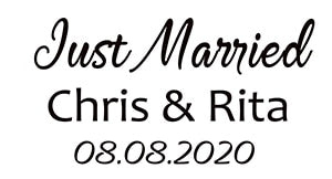 Image of Custom Transparent Labels, Wedding Labels-FrenzyAfricanFashion.com