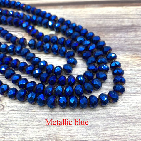 Image of Crystal Glass Beads Jewelry Necklace Making DIY-FrenzyAfricanFashion.com