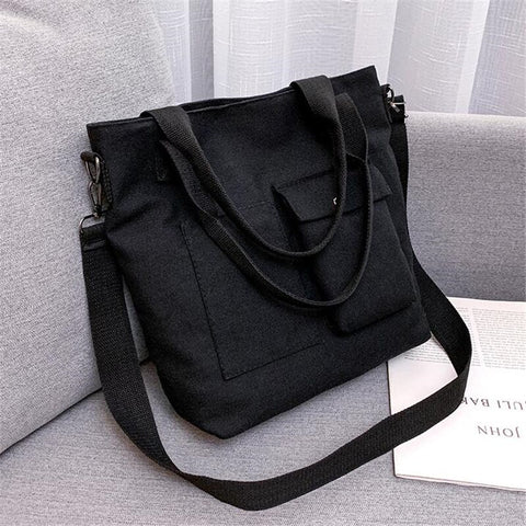Image of Women Multi-pockets Shoulder Bag Portable Outdoor Travel Zipper Multi-function Large Capacity Handbags-FrenzyAfricanFashion.com