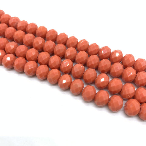 Image of Wholesale 4x6mm/50pcs Crystal Rondel Faceted Crystal Glass Beads Loose Spacer Round Beads for Jewelry Making Jewelry Diy-FrenzyAfricanFashion.com