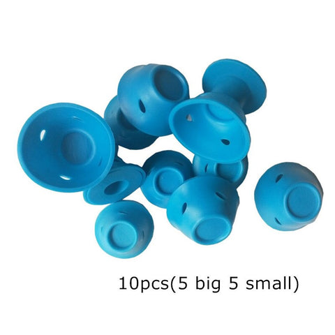 Image of Soft Rubber Silicone Hair Curler Twist Rollers Curler No Heat Styling DIY Tool-FrenzyAfricanFashion.com