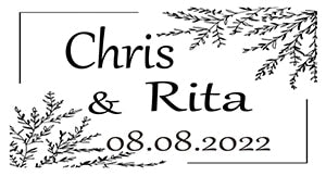 Image of Custom Transparent Labels, Wedding Labels-FrenzyAfricanFashion.com