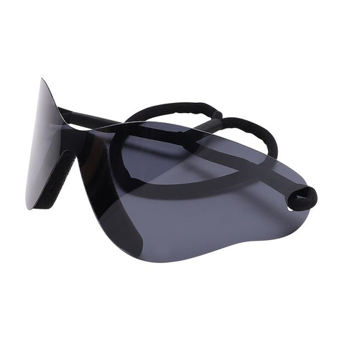 Image of New Oversoized Punk Rimless Sunglasses Women Men Luxury One Piece Sun Glasses Female Brand Designer Y2k Eyeglasses De Sol Oculos-FrenzyAfricanFashion.com