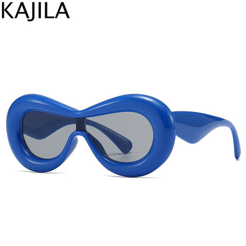 Image of Oversized Square Sunglasses Women Big Frame Rectangle Ladies Shades Eyewear-FrenzyAfricanFashion.com