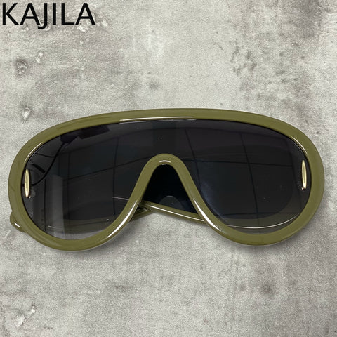 Image of Candy Classy Design Punk Oversize Unisex Sunglasses-FrenzyAfricanFashion.com