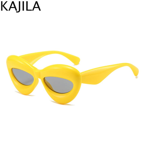 Image of Oversized Square Sunglasses Women Big Frame Rectangle Ladies Shades Eyewear-FrenzyAfricanFashion.com