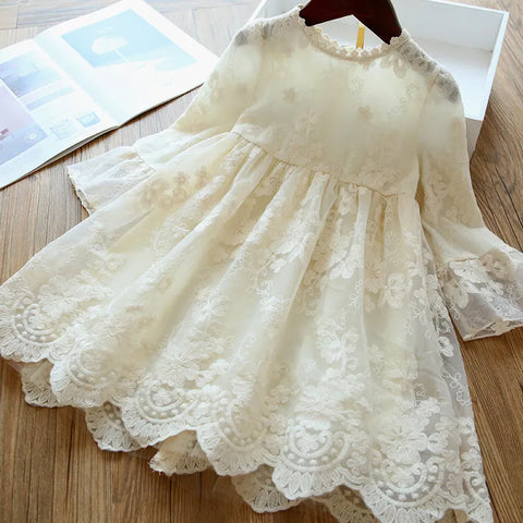 Image of Flower Girls Wedding Party Princess Dress-FrenzyAfricanFashion.com