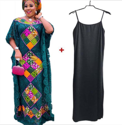 Image of African Lace Dresses Online Women Evening Gown Party Dress-FrenzyAfricanFashion.com