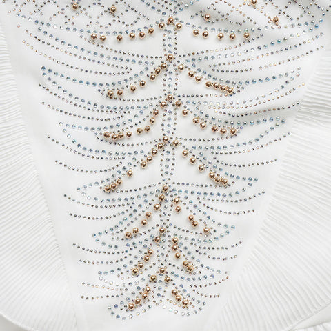 Image of African Plus Size Wedding Party Dresses Women Long Sleeve Dress Dashiki Ankara Evening Gowns Turkey Muslim Maxi Africa Clothing-FrenzyAfricanFashion.com