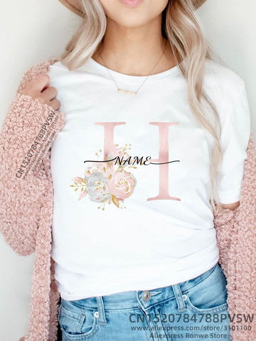 Image of Personalized Custom Name Bridesmaid Team Bride Maid of Honor T-shirt Girl Bridal Bachelorette Party Gifts Wedding Cloth-FrenzyAfricanFashion.com