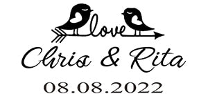 Image of Custom Transparent Labels, Wedding Labels-FrenzyAfricanFashion.com