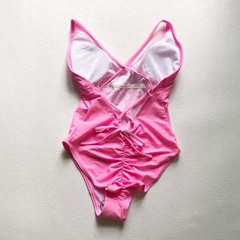 Image of Sexy Padded One Piece Swimsuit TEAM Bride love Swimwear Women Summer Beachwear Bachelor Party Plus Size Bathing Suit Swimming-FrenzyAfricanFashion.com