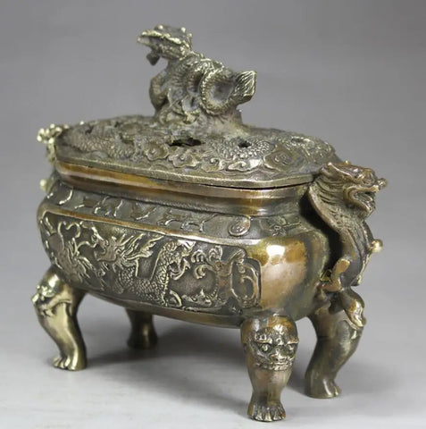 Image of Pure copper incense burner crafts antique ornaments-FrenzyAfricanFashion.com