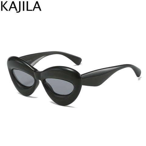 Image of Oversized Square Sunglasses Women Big Frame Rectangle Ladies Shades Eyewear-FrenzyAfricanFashion.com