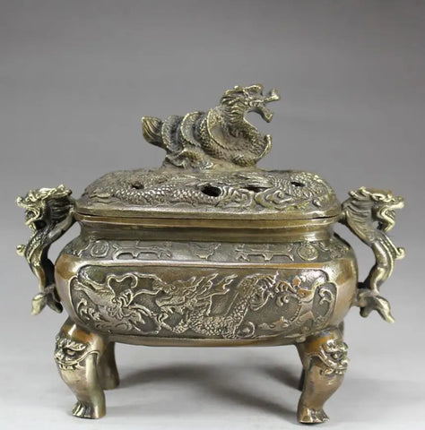 Image of Pure copper incense burner crafts antique ornaments-FrenzyAfricanFashion.com