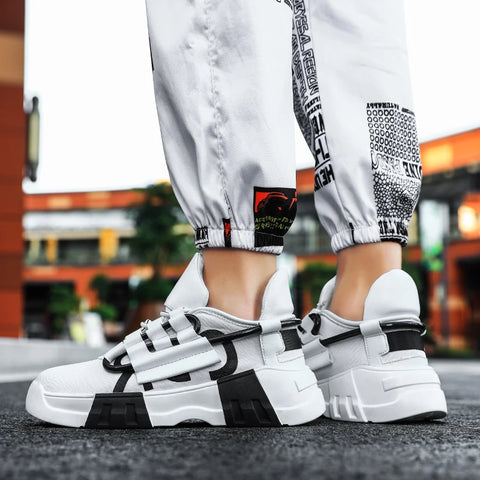 Image of four seasons men's personality walk breathable board shoes non-slip-FrenzyAfricanFashion.com