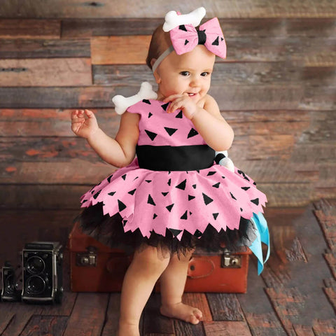 Image of Elegant Girls Halloween Dress Toddler Kids Mesh Tulle Princess Party Outfits-FrenzyAfricanFashion.com