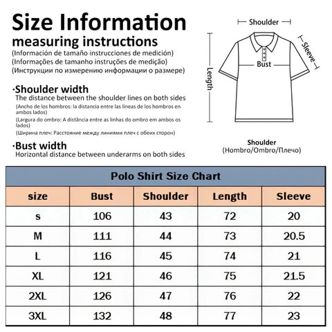 Image of Summer Men Short Sleeve Polo Shirt Fashion 3D T-Shir Lapel Golf Shirt Casual-FrenzyAfricanFashion.com