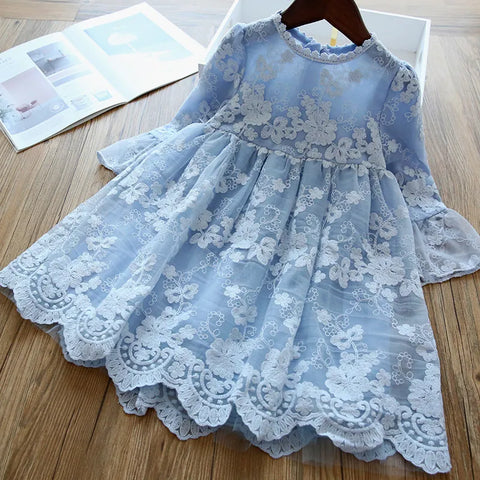 Image of Flower Girls Wedding Party Princess Dress-FrenzyAfricanFashion.com