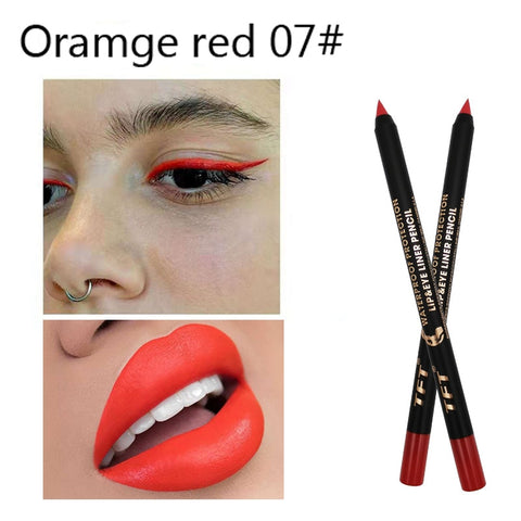 Image of Long Lasting Eyeliner Pencil Colourful Pigment Waterproof Blue Black White Color Gel Eye Liner Pen Makeup Eye Beauty Cosmetics-FrenzyAfricanFashion.com