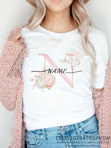 Image of Personalized Custom Name Bridesmaid Team Bride Maid of Honor T-shirt Girl Bridal Bachelorette Party Gifts Wedding Cloth-FrenzyAfricanFashion.com