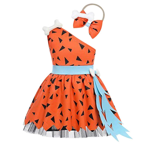 Image of Elegant Girls Halloween Dress Toddler Kids Mesh Tulle Princess Party Outfits-FrenzyAfricanFashion.com