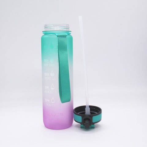 Image of Motivational Sport Water Bottle Fitness Jugs For Kitchen Cups-FrenzyAfricanFashion.com