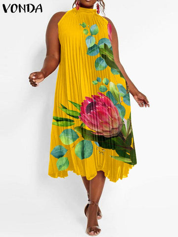 Image of Women Sexy Satin Silk Sleeveless Evening Party Long Dresses-FrenzyAfricanFashion.com