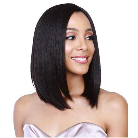 Image of Wigs Human Hair Pre Plucked With Baby Hair Glueless Lace Closure Wigs Brazilian Human Hair Wigs For Black Women Synthetic-FrenzyAfricanFashion.com