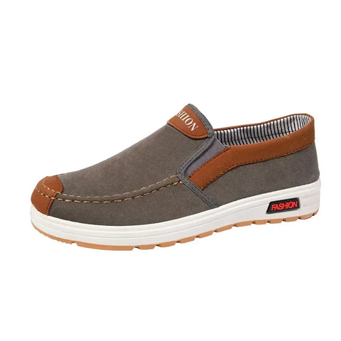 Image of Shoes for Men Plus Size Male Loafers Casual Comfortable Sneakers Slip On leisure Shoes Lightweight Vintage Flats-FrenzyAfricanFashion.com